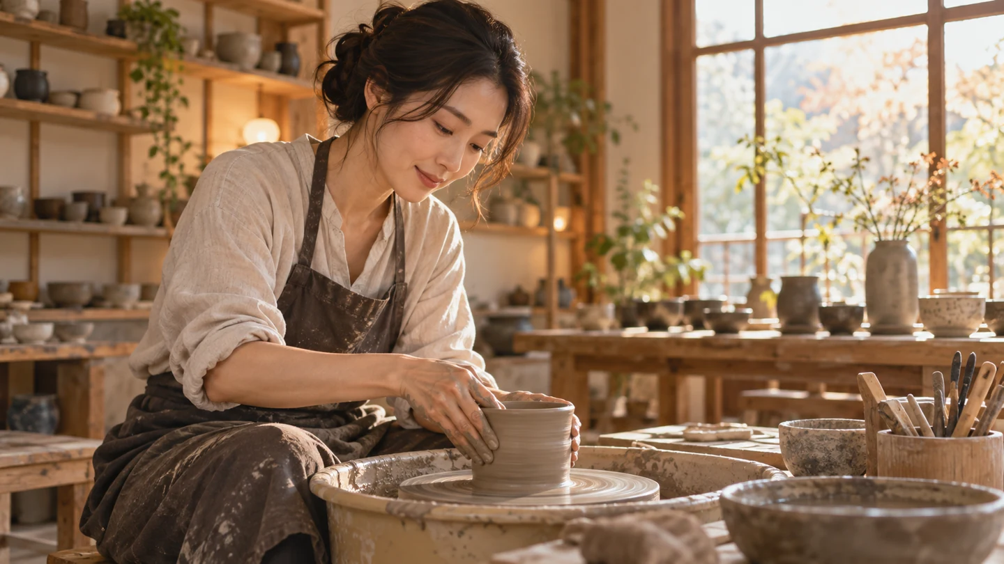 恋愛以外にも大切な自分の時間を持つ女性のイメージ